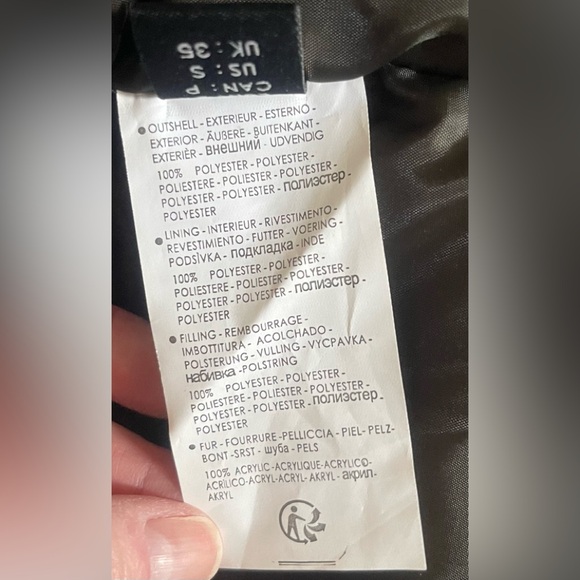 Geographical Norway Hooded Parka Size Small - Picture 11 of 14